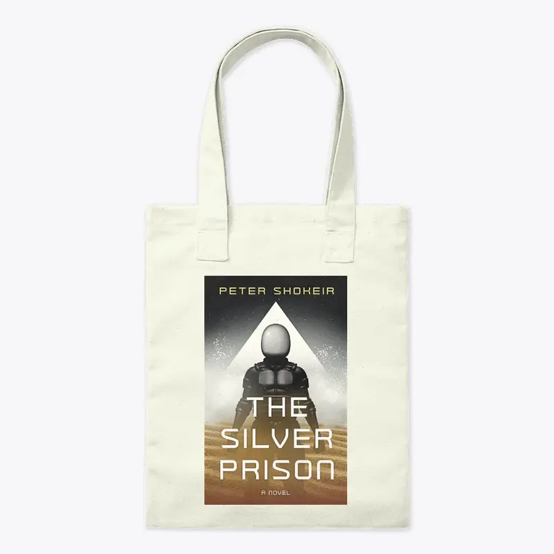 Silver Prison Tote Bag